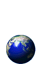 Globe with Falling Rain